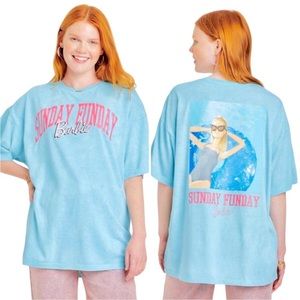 BARBIE Sunday funday tee shirt NWT